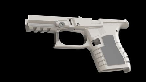 3d printed glock 43x. . Glock 43x frame 3d print